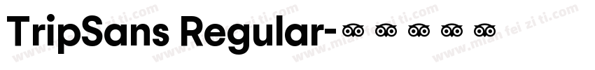 TripSans Regular字体转换